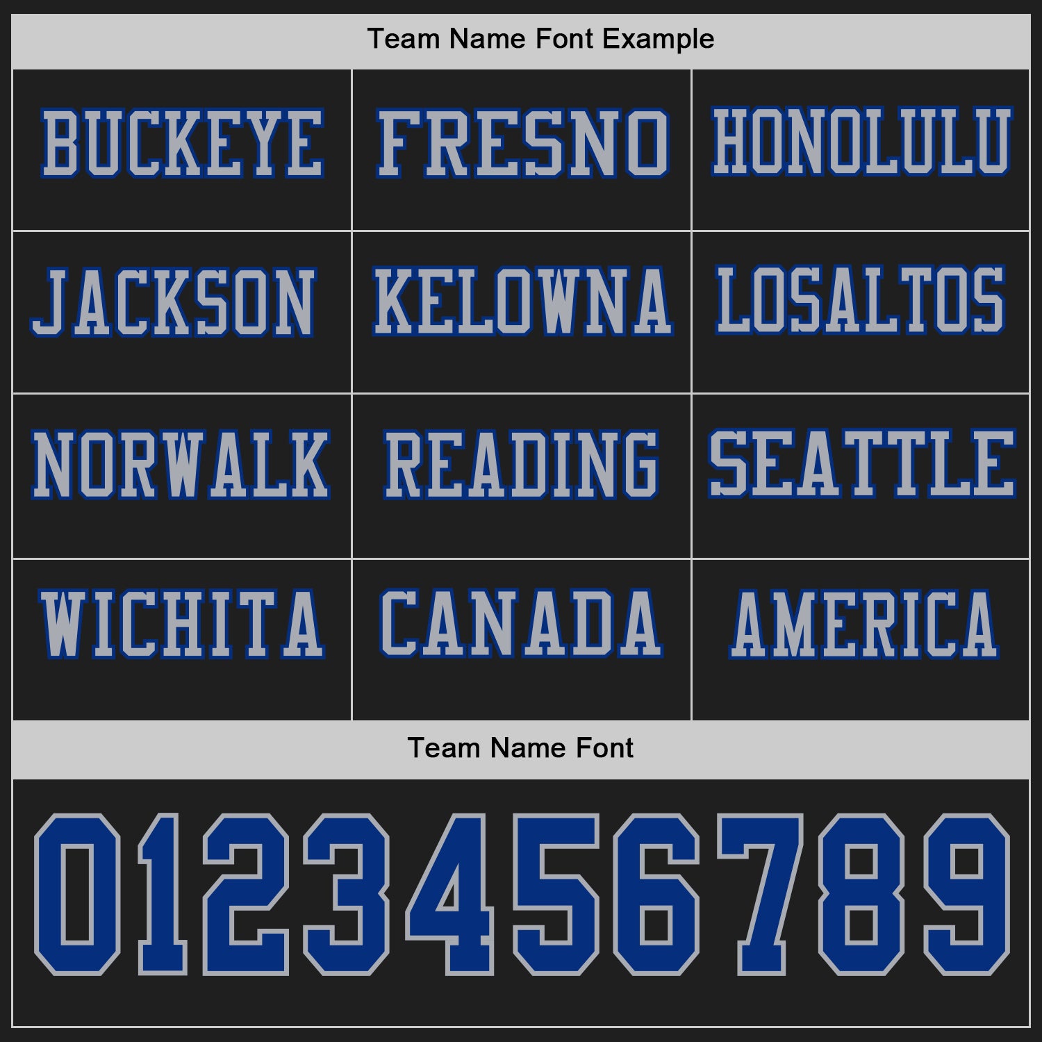 Custom Black Royal-Gray Long Sleeve Authentic Football Jersey