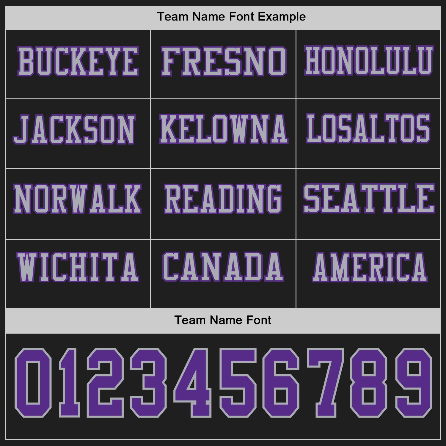 Custom Black Purple-Gray Long Sleeve Authentic Football Jersey