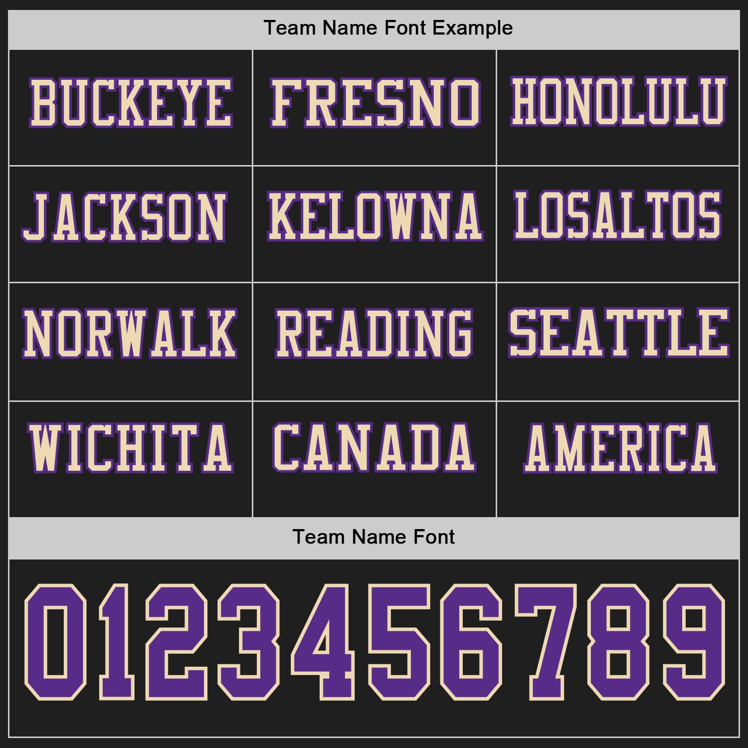 Custom Black Purple-Cream Long Sleeve Authentic Football Jersey