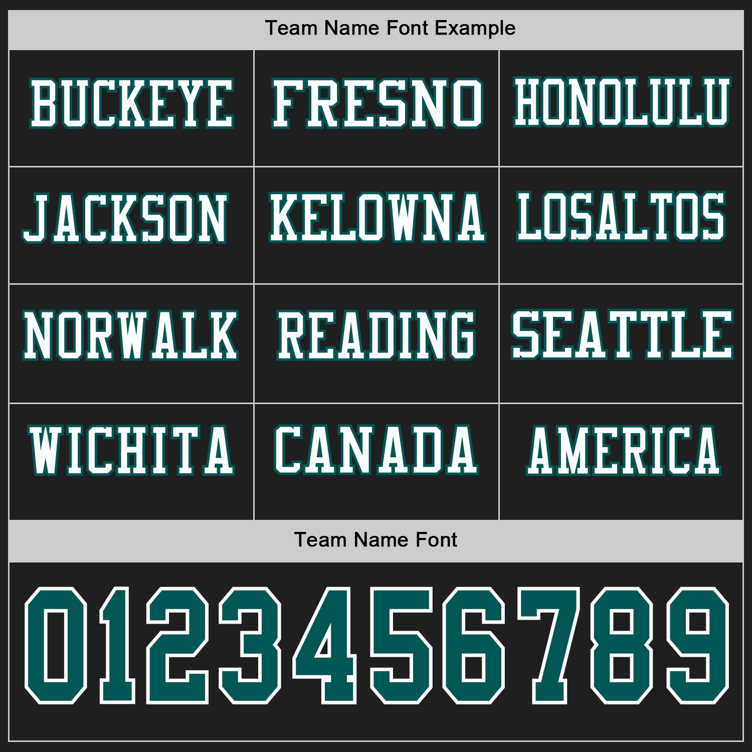 Custom Black Midnight Green-White Long Sleeve Authentic Football Jersey