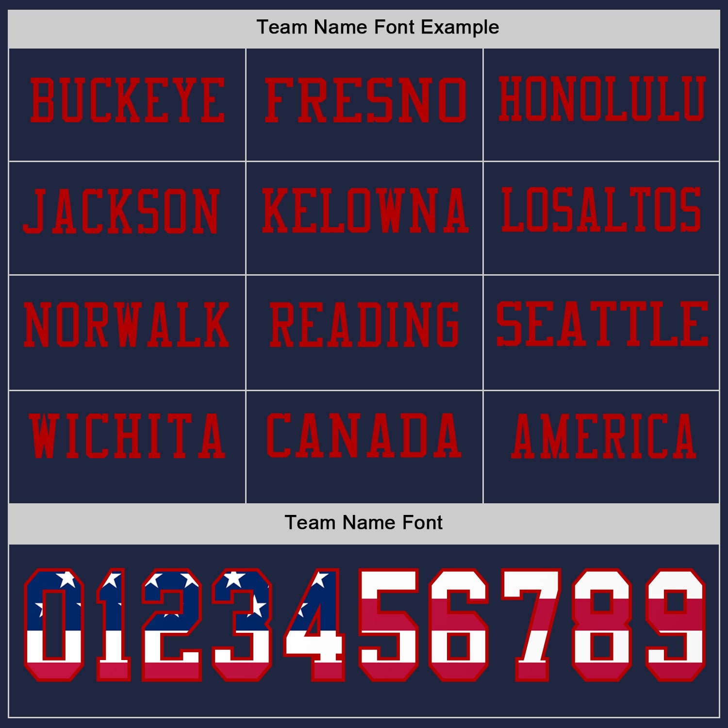 Custom Navy USA Flag-Red Long Sleeve Authentic Football Jersey