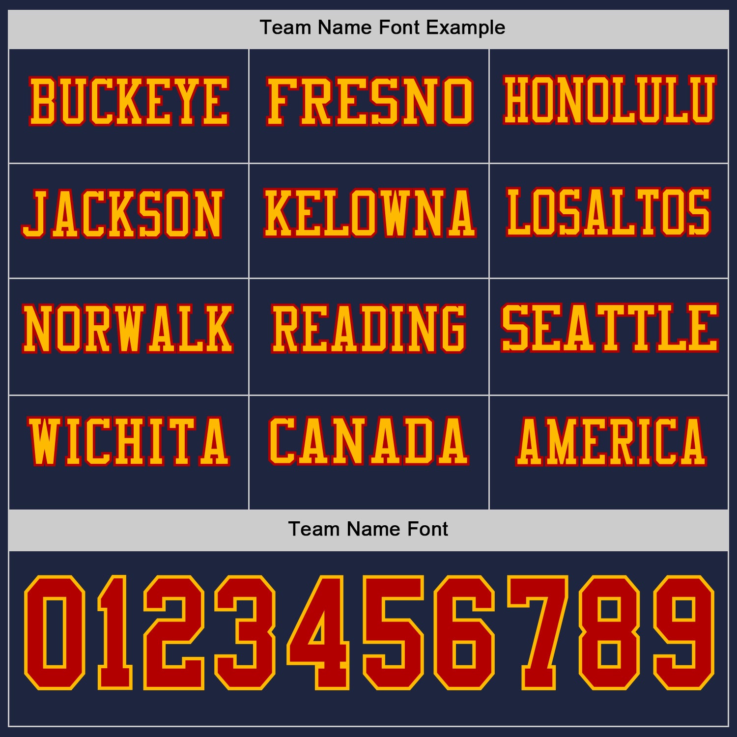 Custom Navy Red-Gold Long Sleeve Authentic Football Jersey