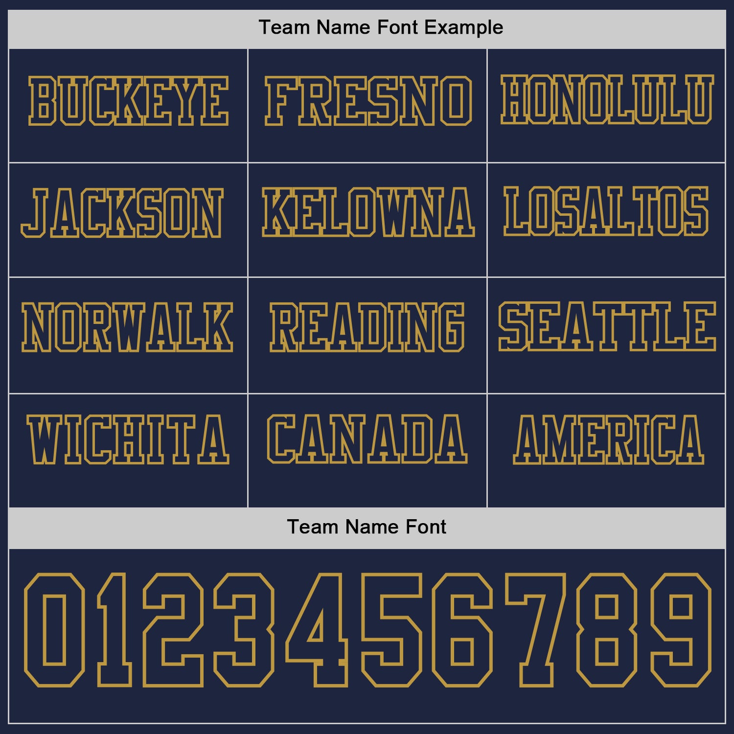 Custom Navy Old Gold Long Sleeve Authentic Football Jersey