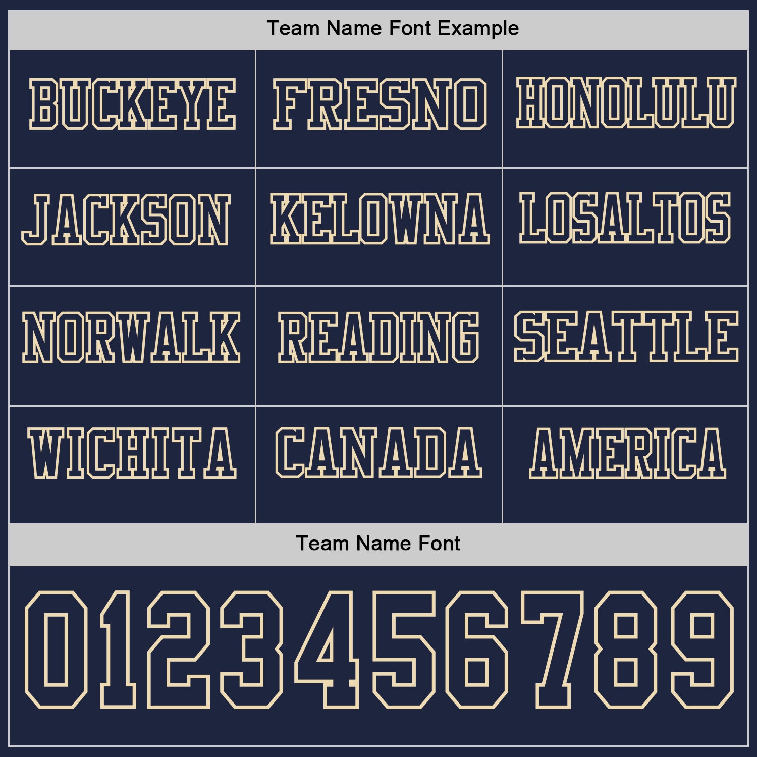 Custom Navy Cream Long Sleeve Authentic Football Jersey