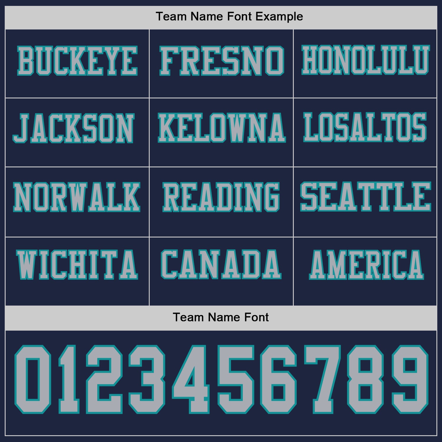 Custom Navy Gray-Teal Long Sleeve Authentic Football Jersey