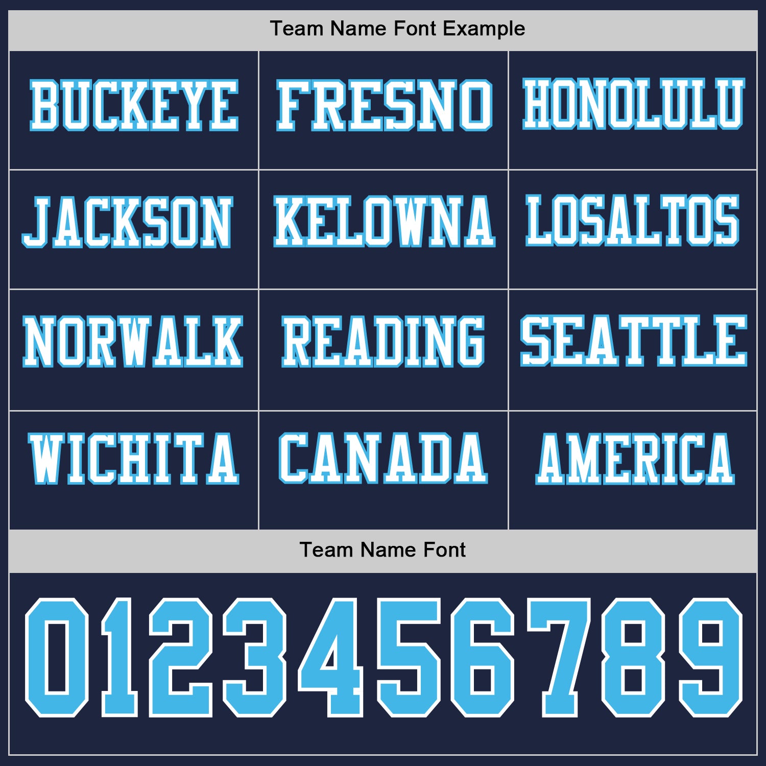 Custom Navy Sky Blue-White Long Sleeve Authentic Football Jersey