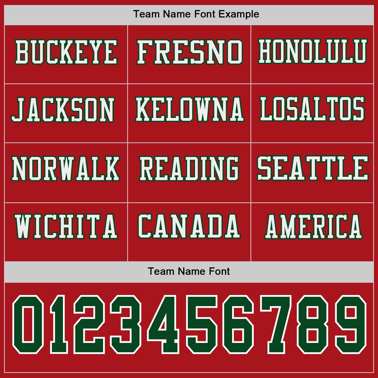 Custom Red Green-White Long Sleeve Authentic Football Jersey