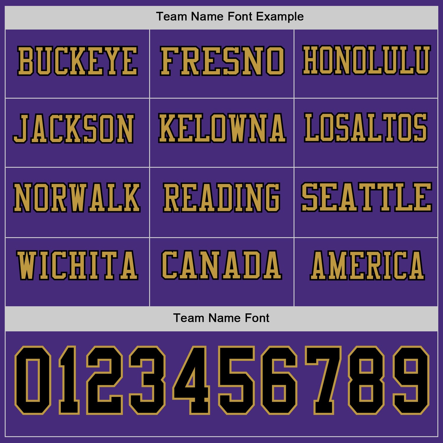 Custom Purple Black-Old Gold Long Sleeve Authentic Football Jersey