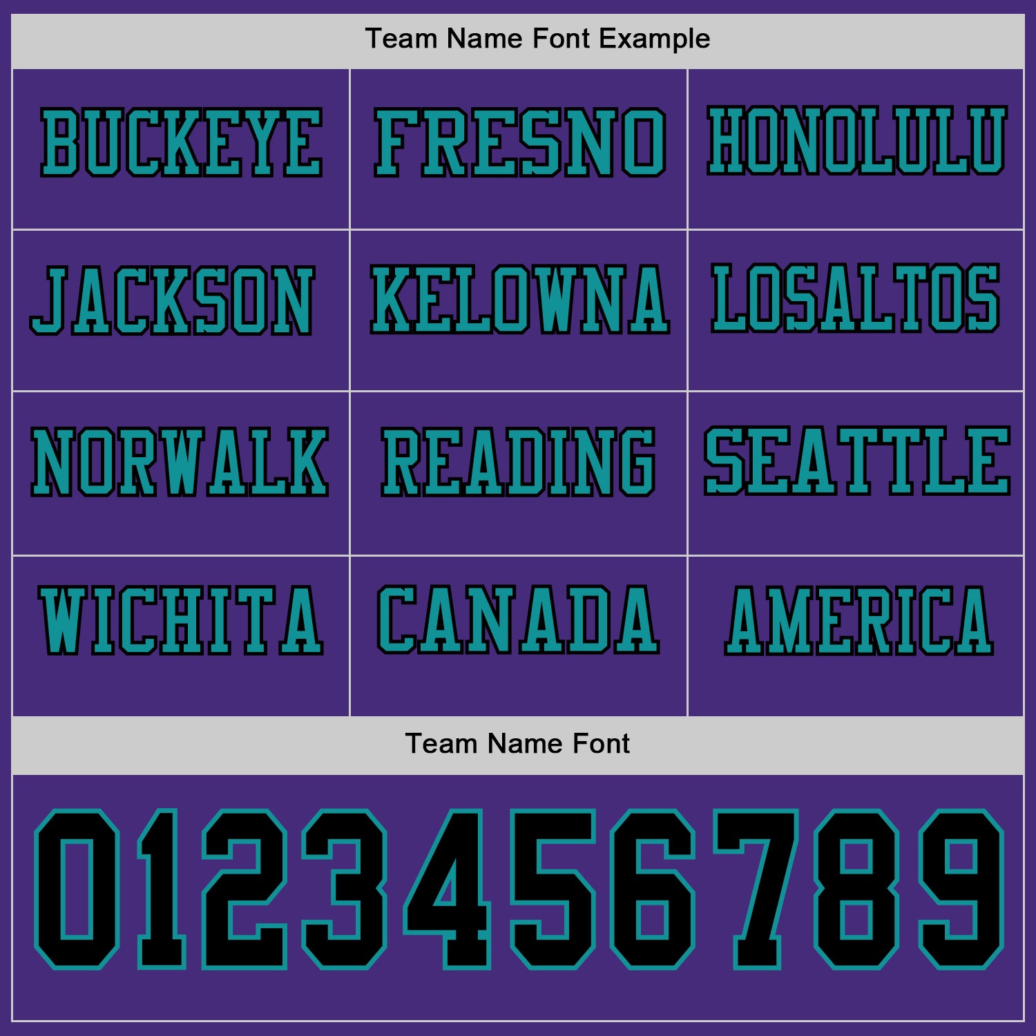 Custom Purple Black-Teal Long Sleeve Authentic Football Jersey