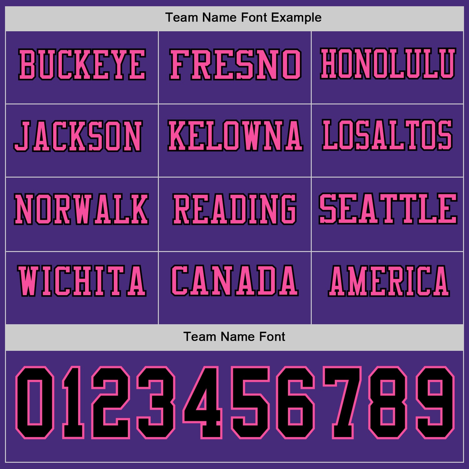 Custom Purple Black-Pink Long Sleeve Authentic Football Jersey