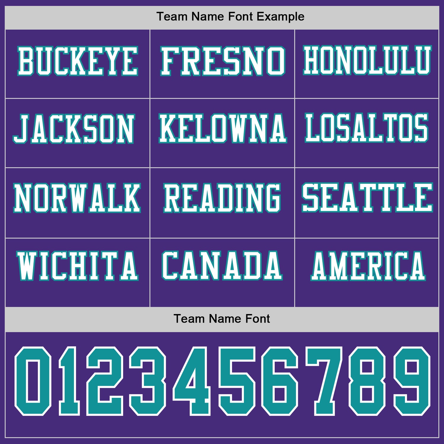 Custom Purple Teal-White Long Sleeve Authentic Football Jersey