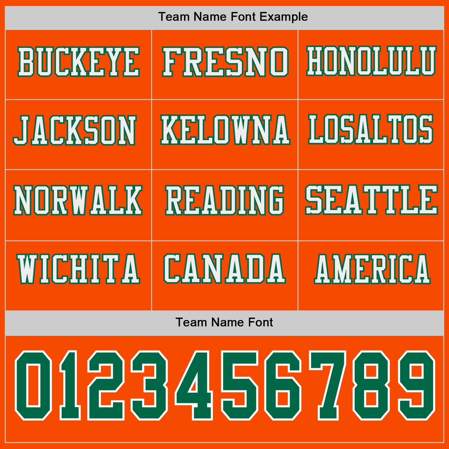 Custom Orange Kelly Green-White Long Sleeve Authentic Football Jersey