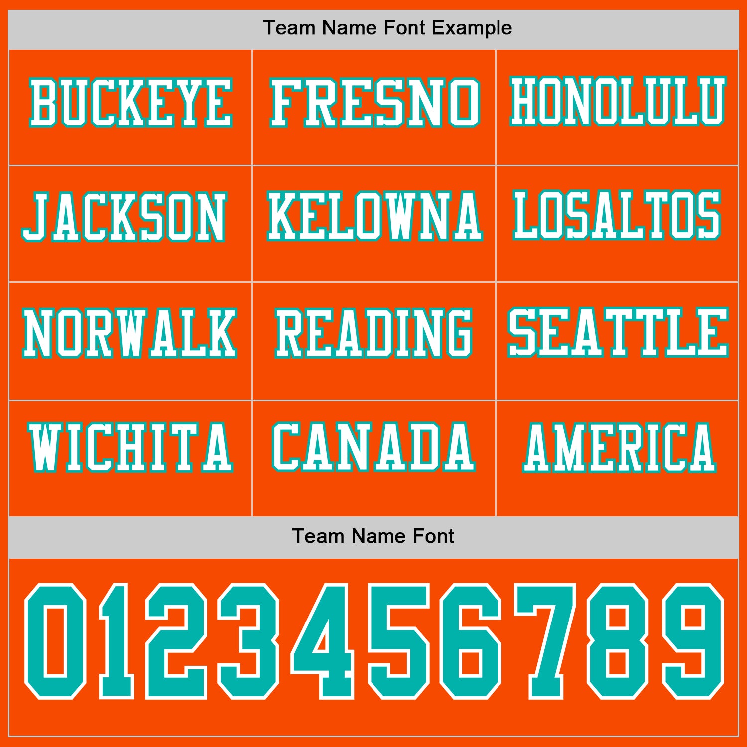 Custom Orange Aqua-White Long Sleeve Authentic Football Jersey