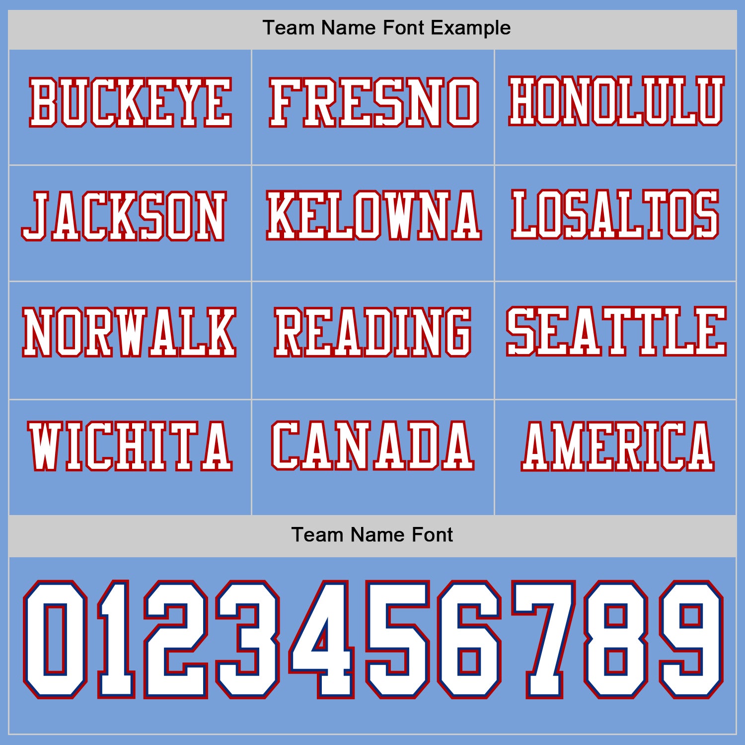 Custom Light Blue White Royal-Red Long Sleeve Authentic Football Jersey