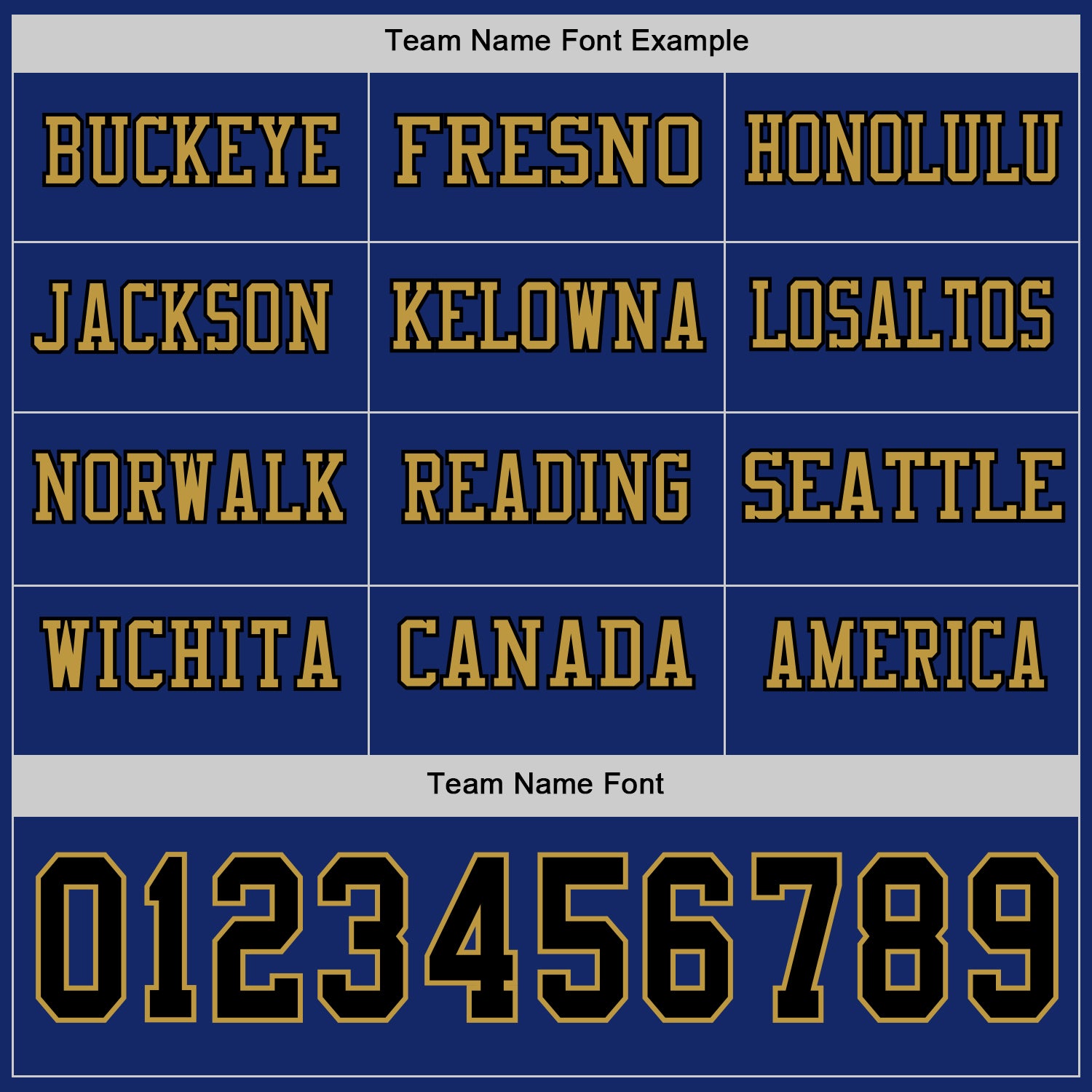 Custom Royal Black-Old Gold Long Sleeve Authentic Football Jersey