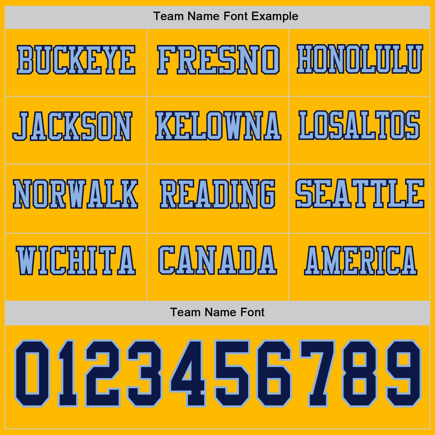 Custom Gold Navy-Light Blue Long Sleeve Authentic Football Jersey