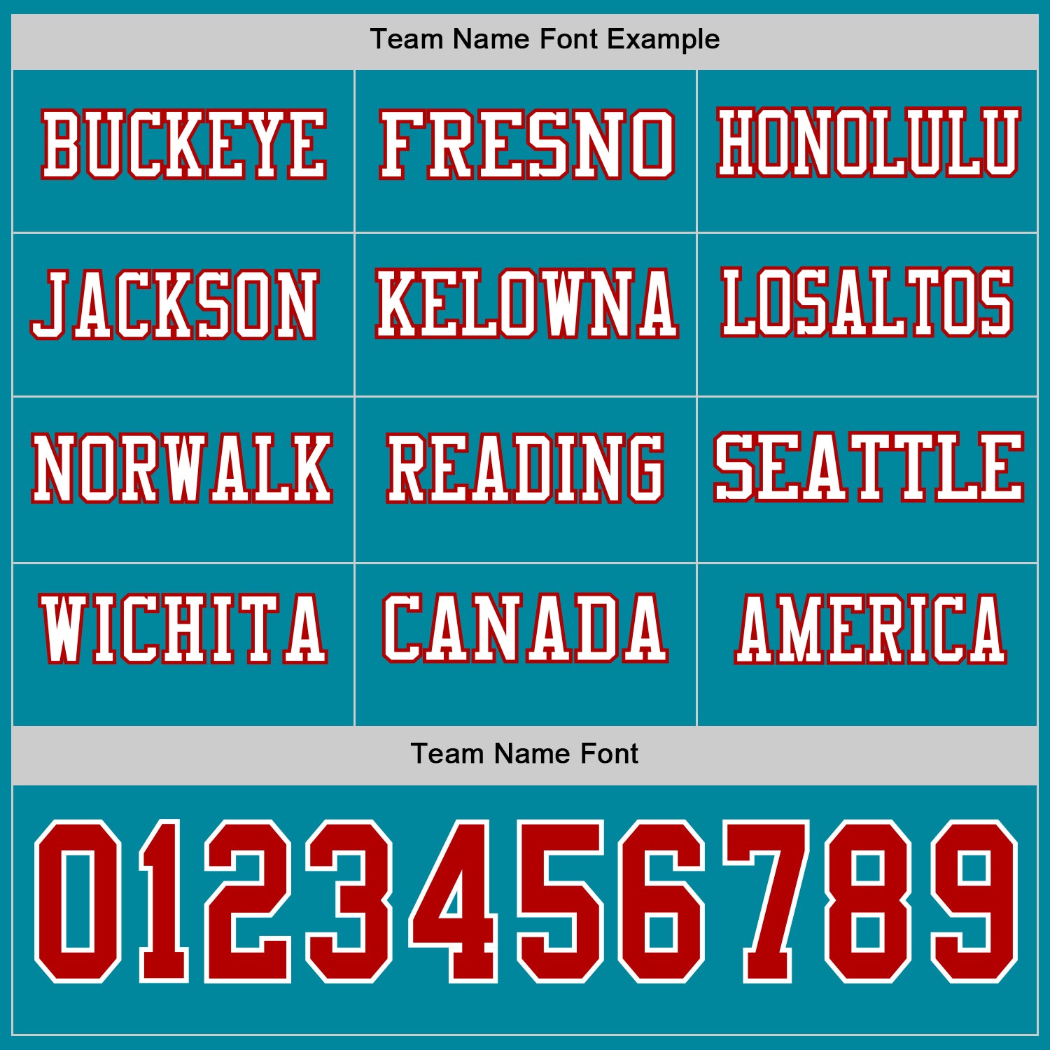 Custom Teal Red-White Long Sleeve Authentic Football Jersey