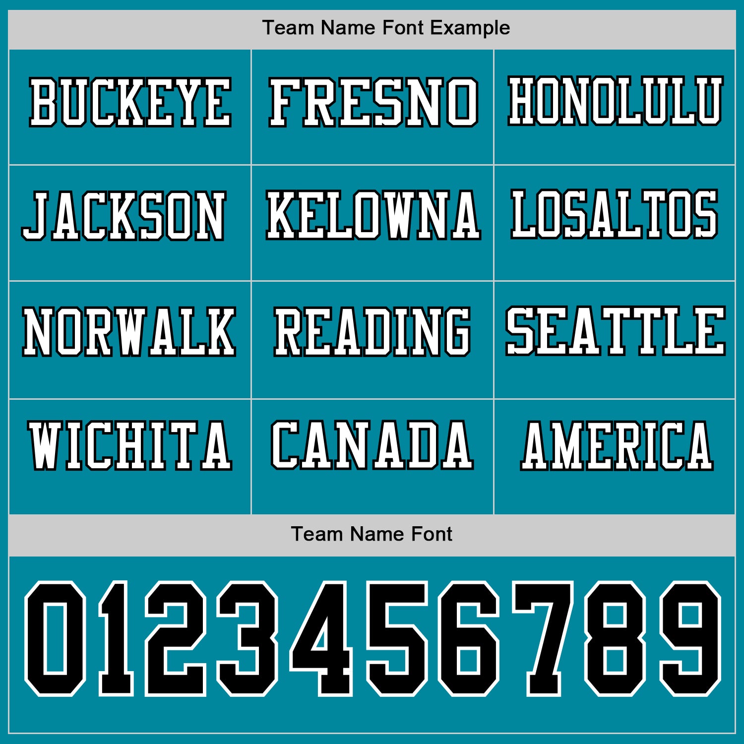 Custom Teal Black-White Long Sleeve Authentic Football Jersey