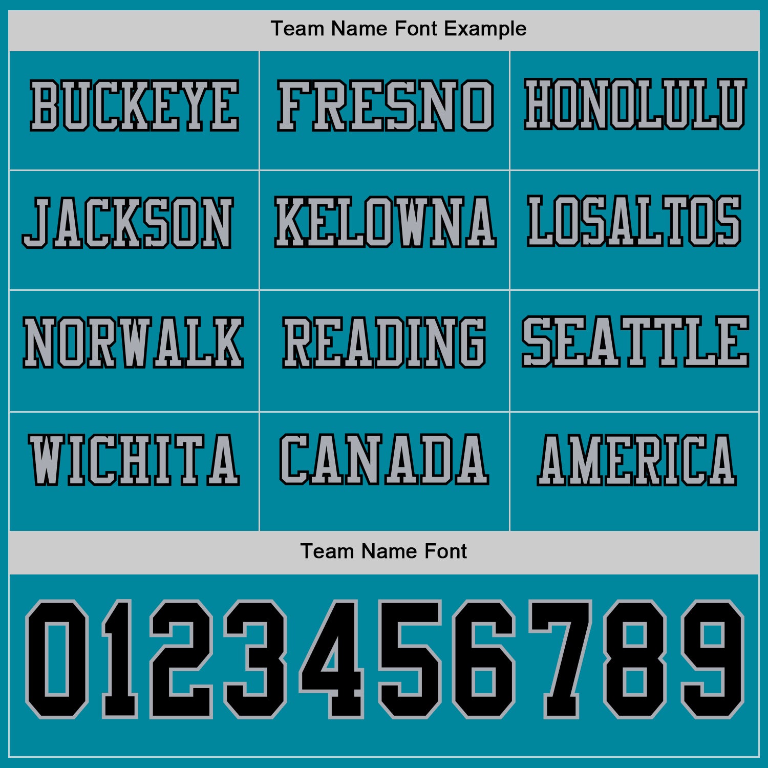 Custom Teal Black-Gray Long Sleeve Authentic Football Jersey