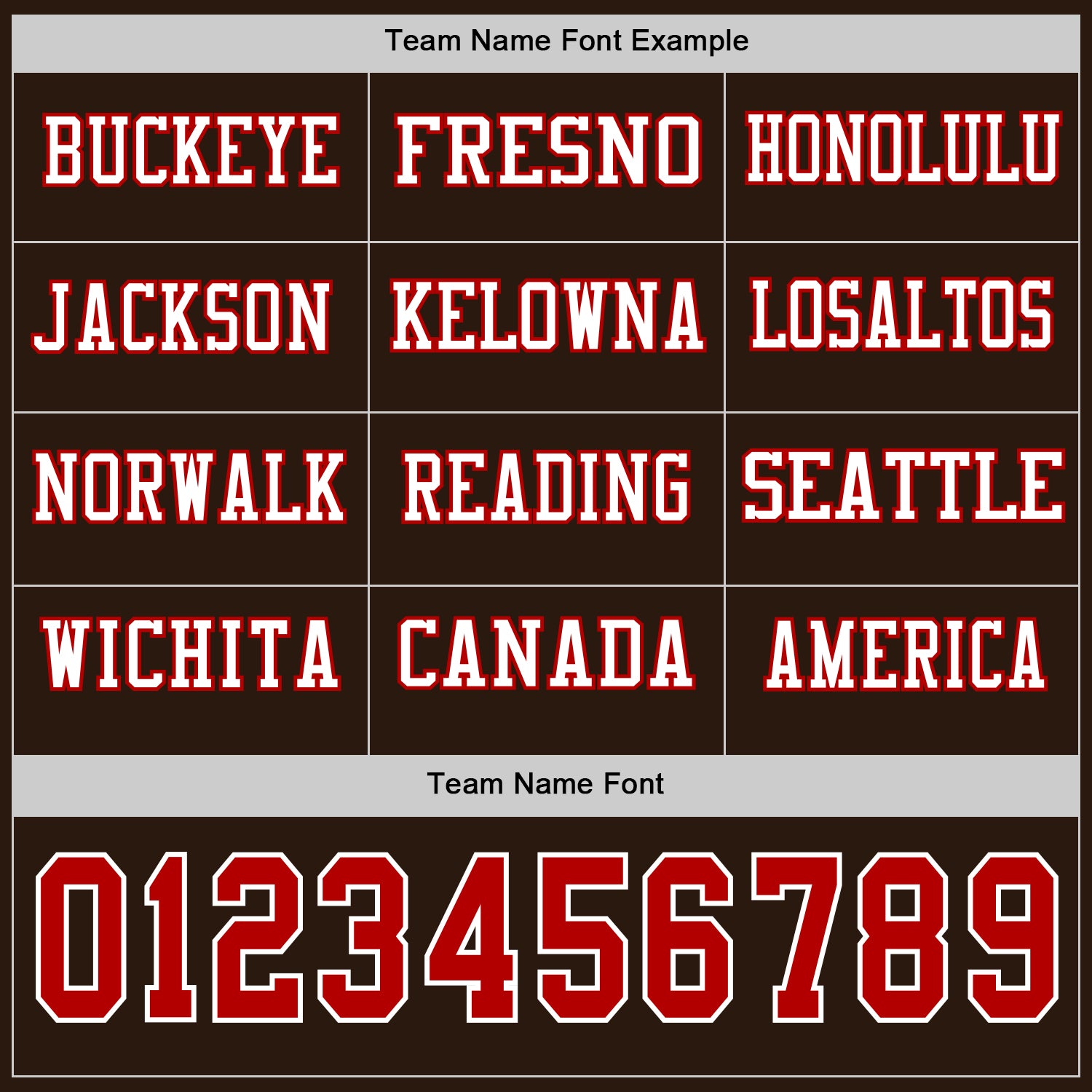 Custom Brwon Red-White Long Sleeve Authentic Football Jersey