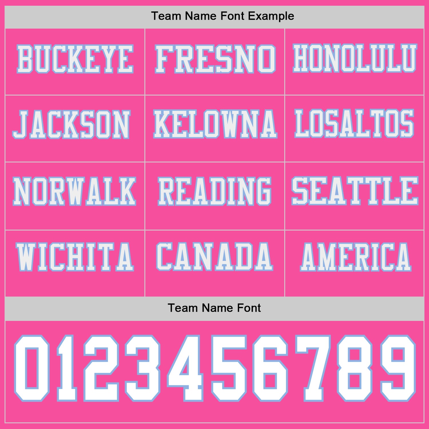 Custom Pink White-Light Blue Long Sleeve Authentic Football Jersey