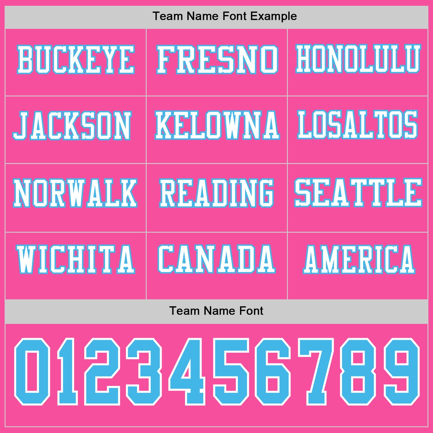 Custom Pink Sky Blue-White Long Sleeve Authentic Football Jersey