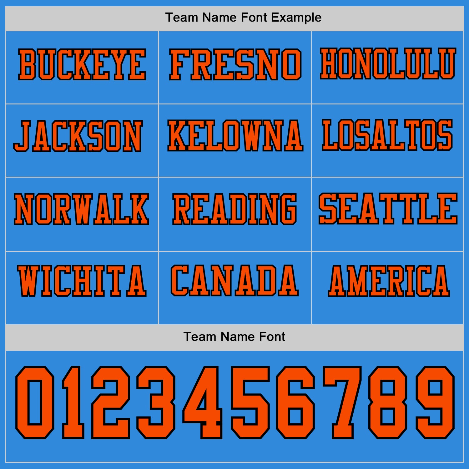 Custom Powder Blue Orange-Black Long Sleeve Authentic Football Jersey