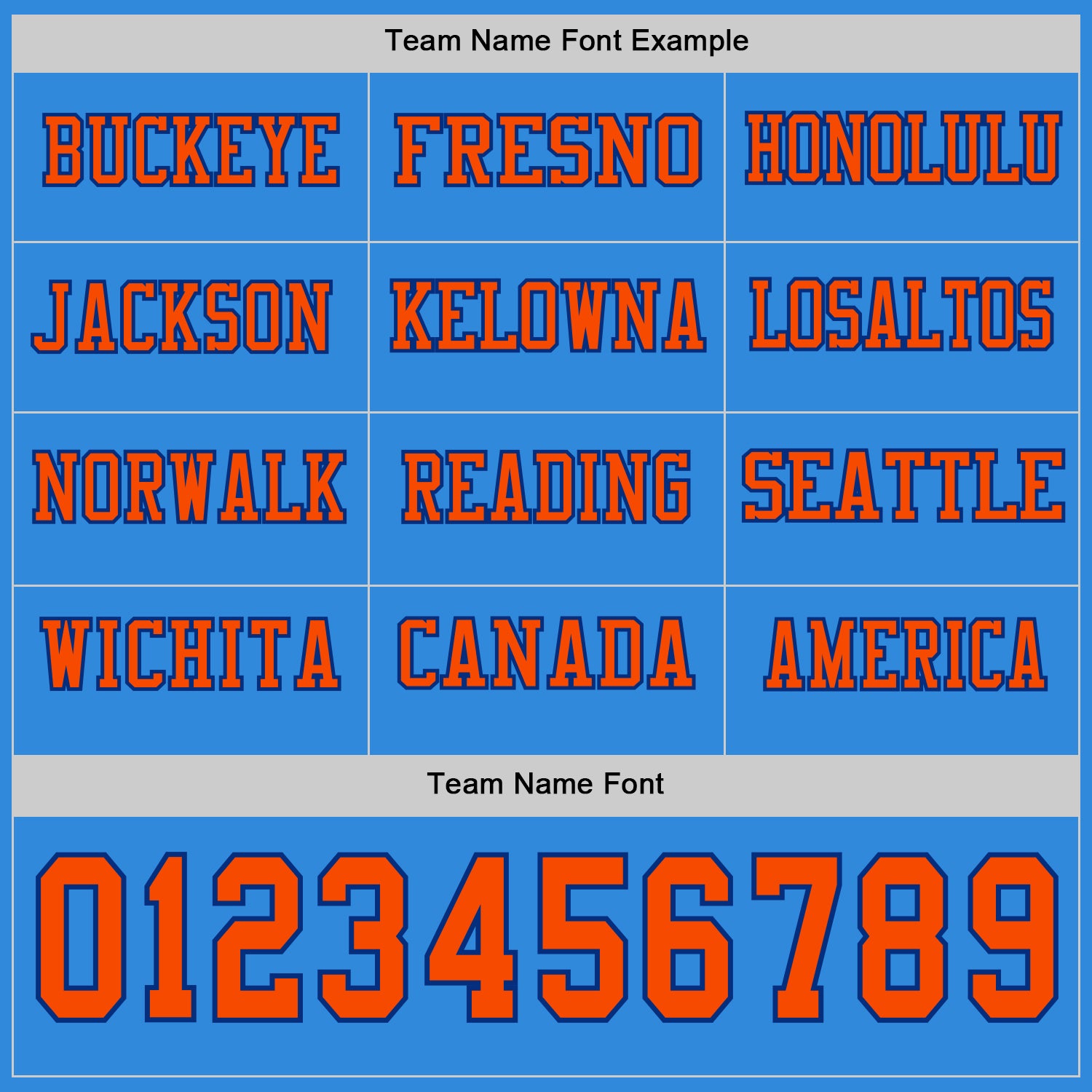 Custom Powder Blue Orange-Royal Long Sleeve Authentic Football Jersey