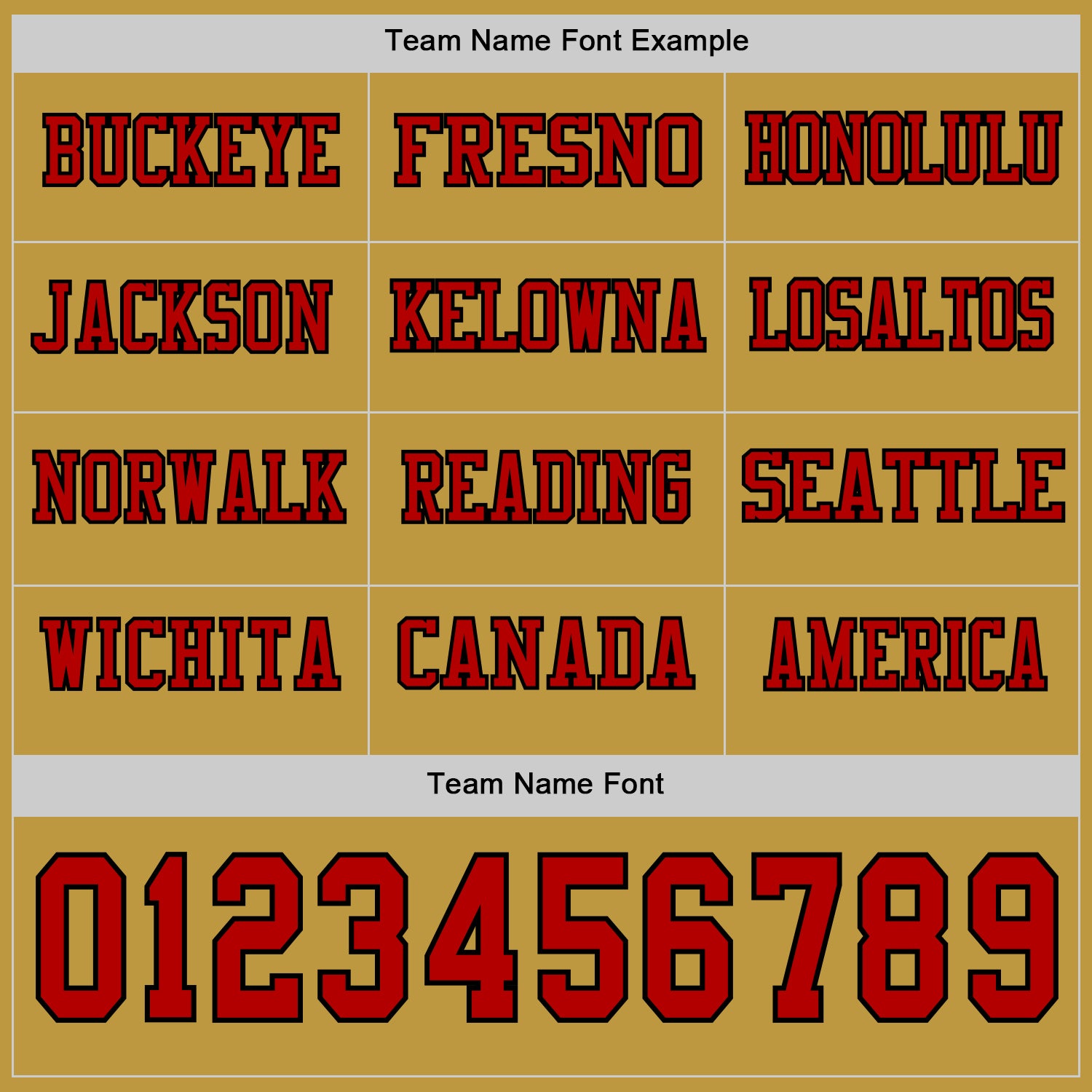 Custom Old Gold Red-Black Long Sleeve Authentic Football Jersey