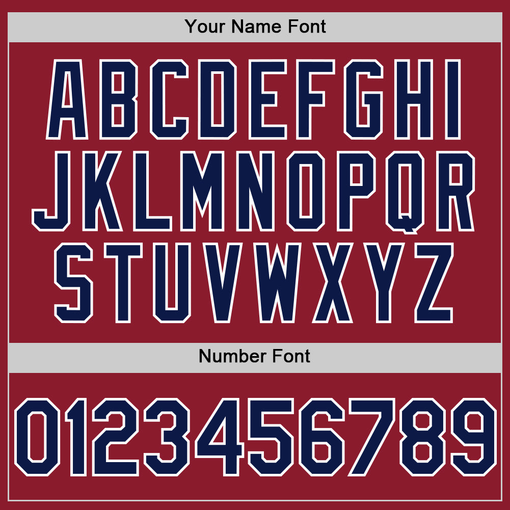 Custom Maroon Navy-White Mesh Authentic Throwback Baseball Jersey