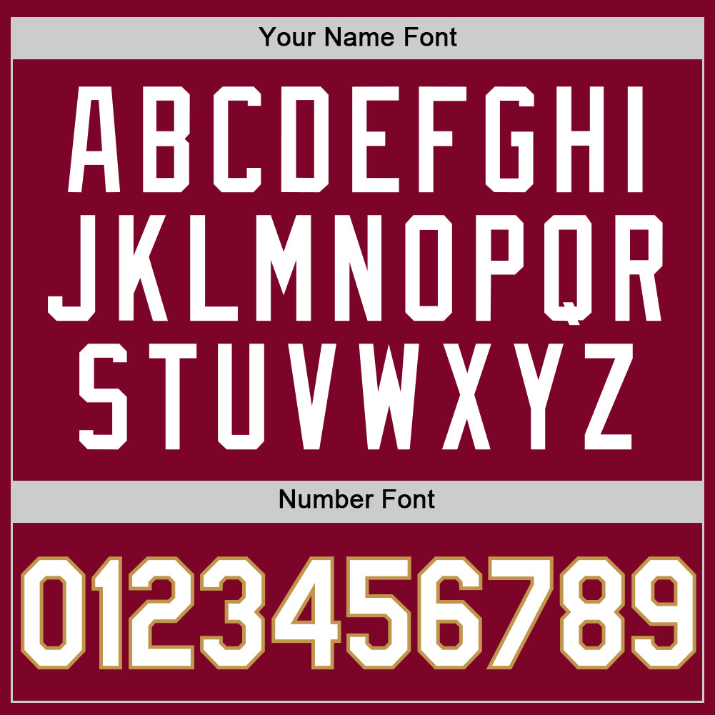 Custom Maroon White-Old Gold Authentic Throwback Basketball Jersey