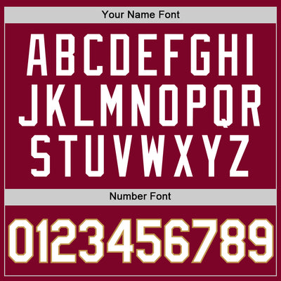 Custom Maroon White-Old Gold Authentic Throwback Basketball Jersey