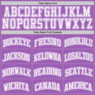 Custom Medium Purple White Authentic Basketball Jersey