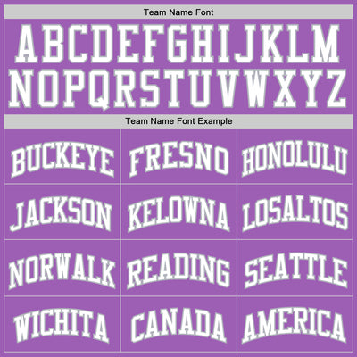 Custom Medium Purple White-Gray Authentic Basketball Jersey