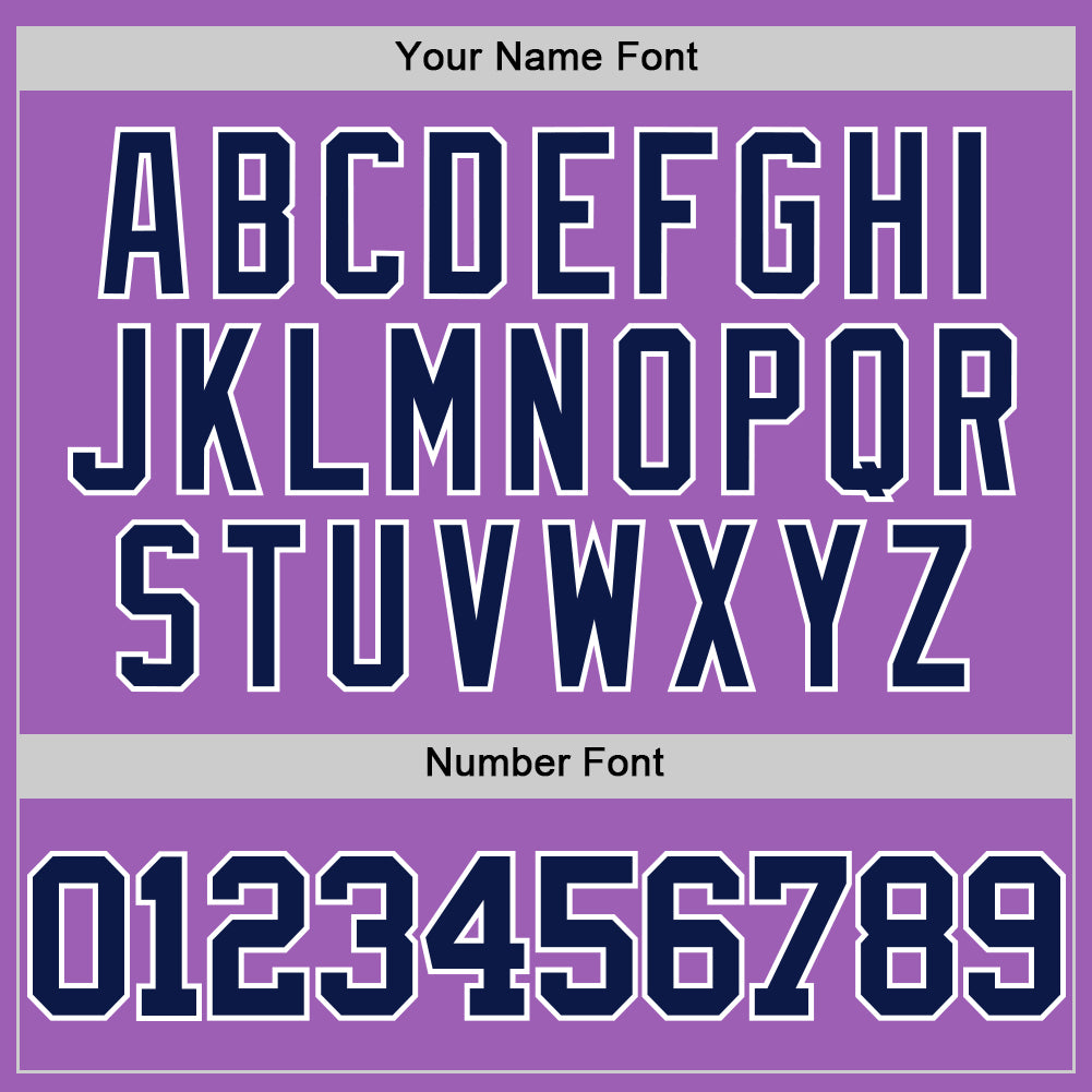 Custom Medium Purple Navy-White Authentic Basketball Jersey