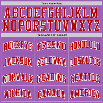 Custom Medium Purple Red-White Authentic Basketball Jersey