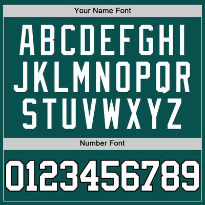 Custom Midnight Green White-Black Authentic Basketball Jersey