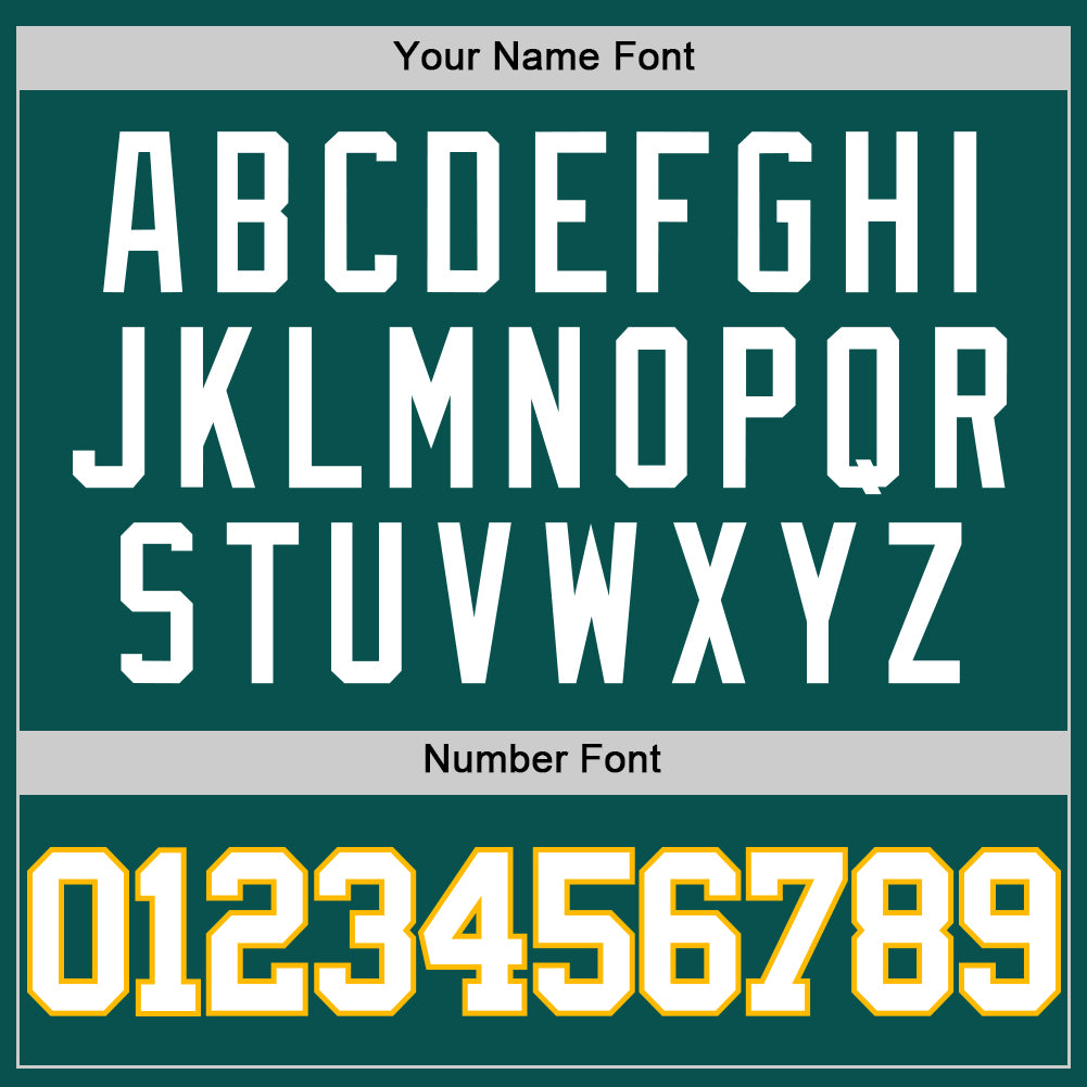 Custom Midnight Green White-Gold Authentic Basketball Jersey