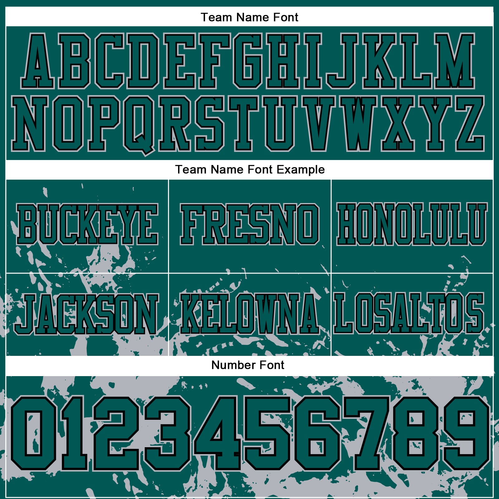 Custom Midnight Green Gray-Black 3D Pattern Splash Authentic Football Jersey