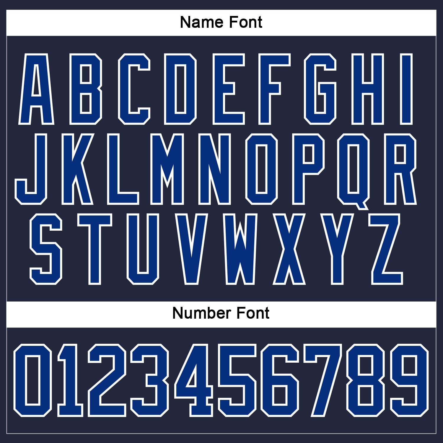 Custom Navy Royal-White Hockey Jersey