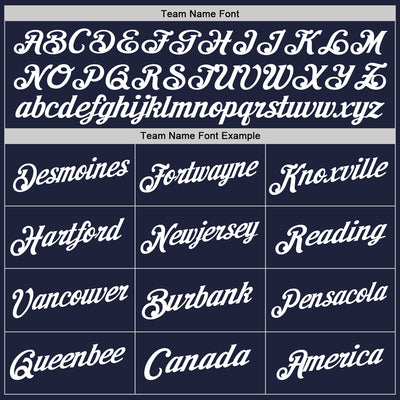 Custom Navy White Black-Light Blue Authentic Throwback Basketball Jersey