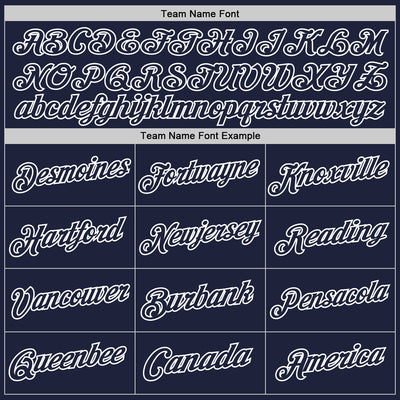 Custom Navy White Authentic Throwback Basketball Jersey