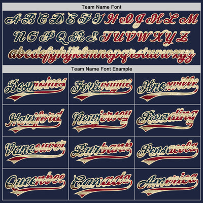 Custom Stitched Navy Vintage USA Flag-Cream Baseball Pullover Sweatshirt Hoodie