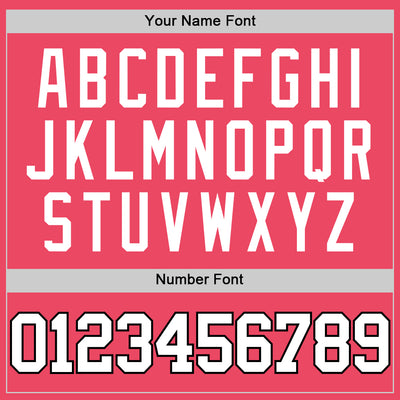 Custom Neon Pink White-Black Authentic Basketball Jersey