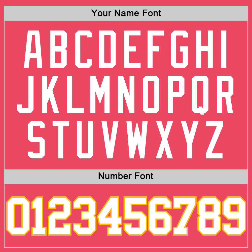 Custom Neon Pink White-Gold Authentic Basketball Jersey