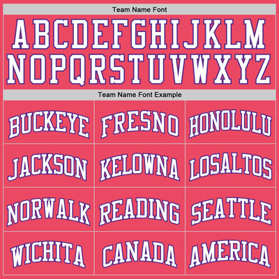 Custom Neon Pink White-Purple Authentic Basketball Jersey