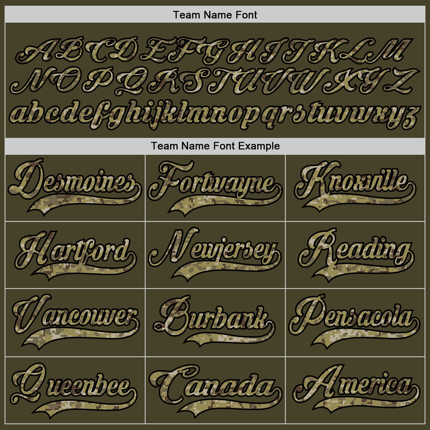 Custom Olive Camo Black-Cream Salute To Service Hockey Lace Neck Jersey