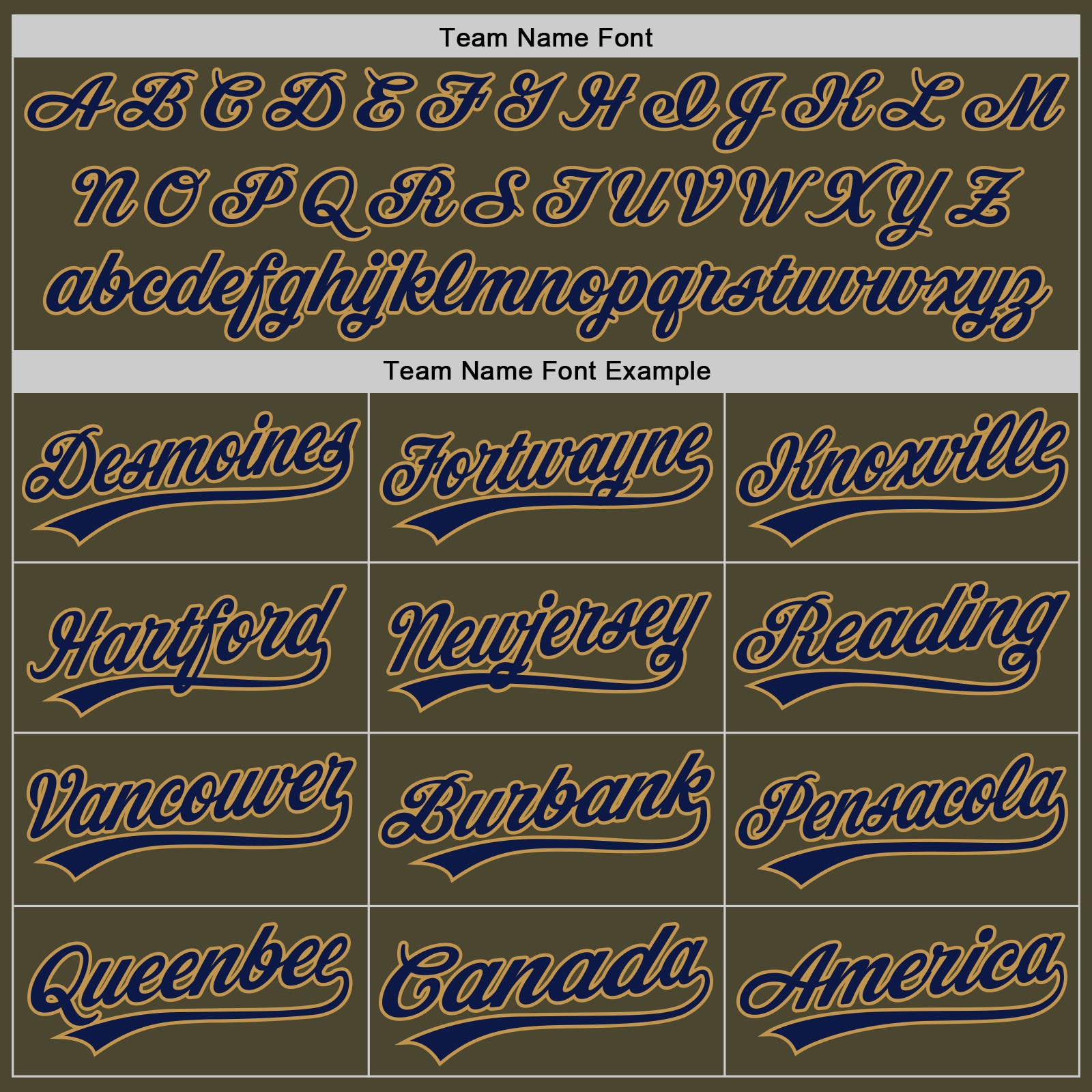 Custom Olive Navy-Old Gold Authentic Throwback Salute To Service Baseball Jersey