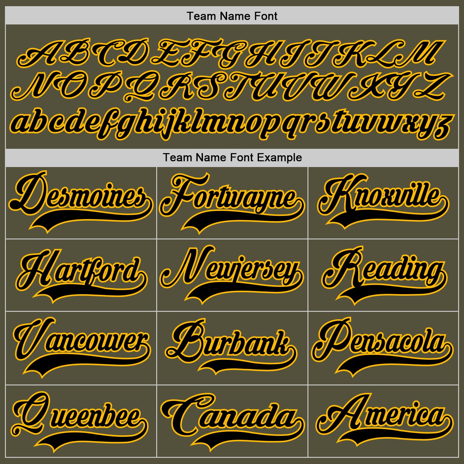 Custom Olive Black-Gold Salute To Service Hockey Jersey