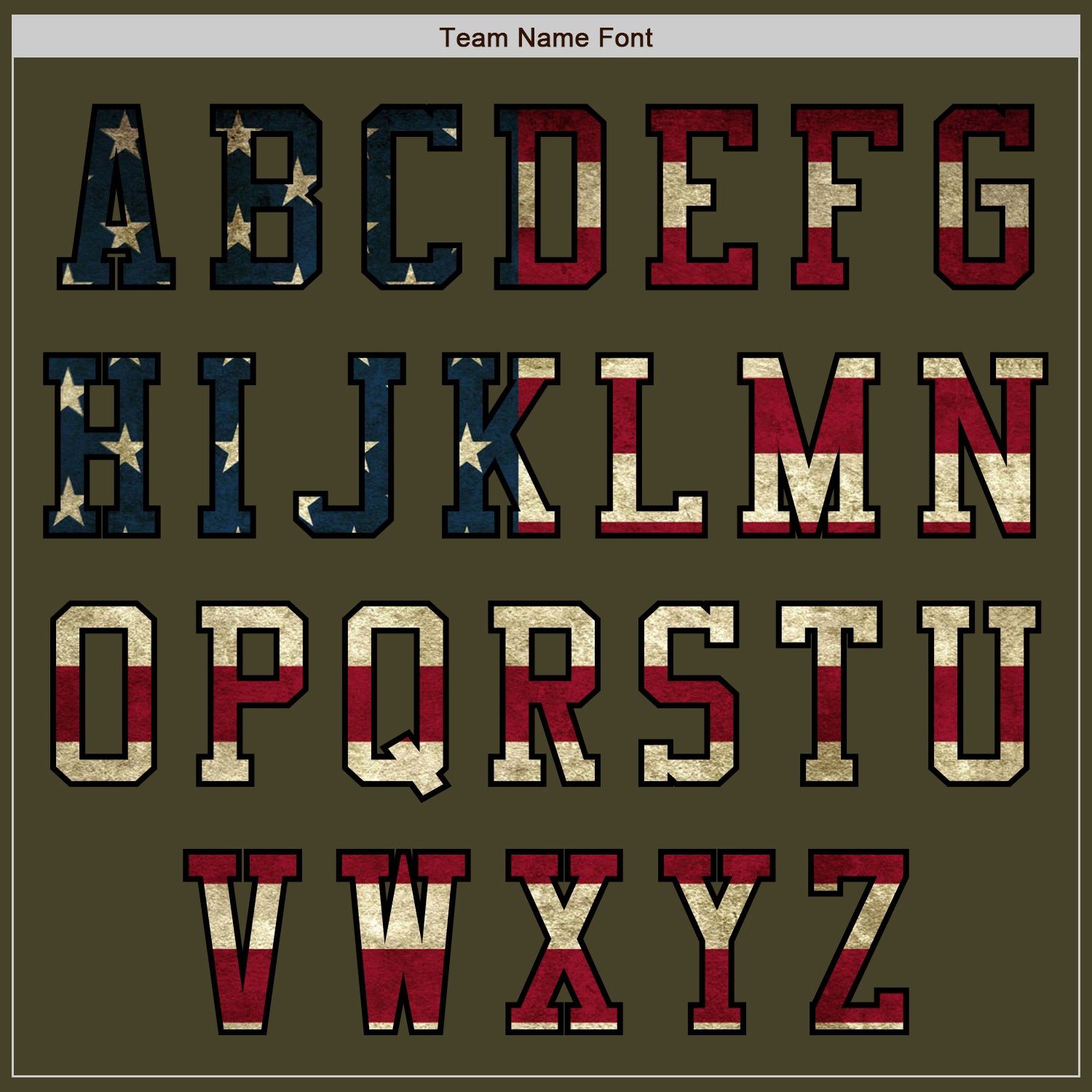 Custom Olive Vintage USA Flag-Black Authentic Salute To Service Baseball Jersey